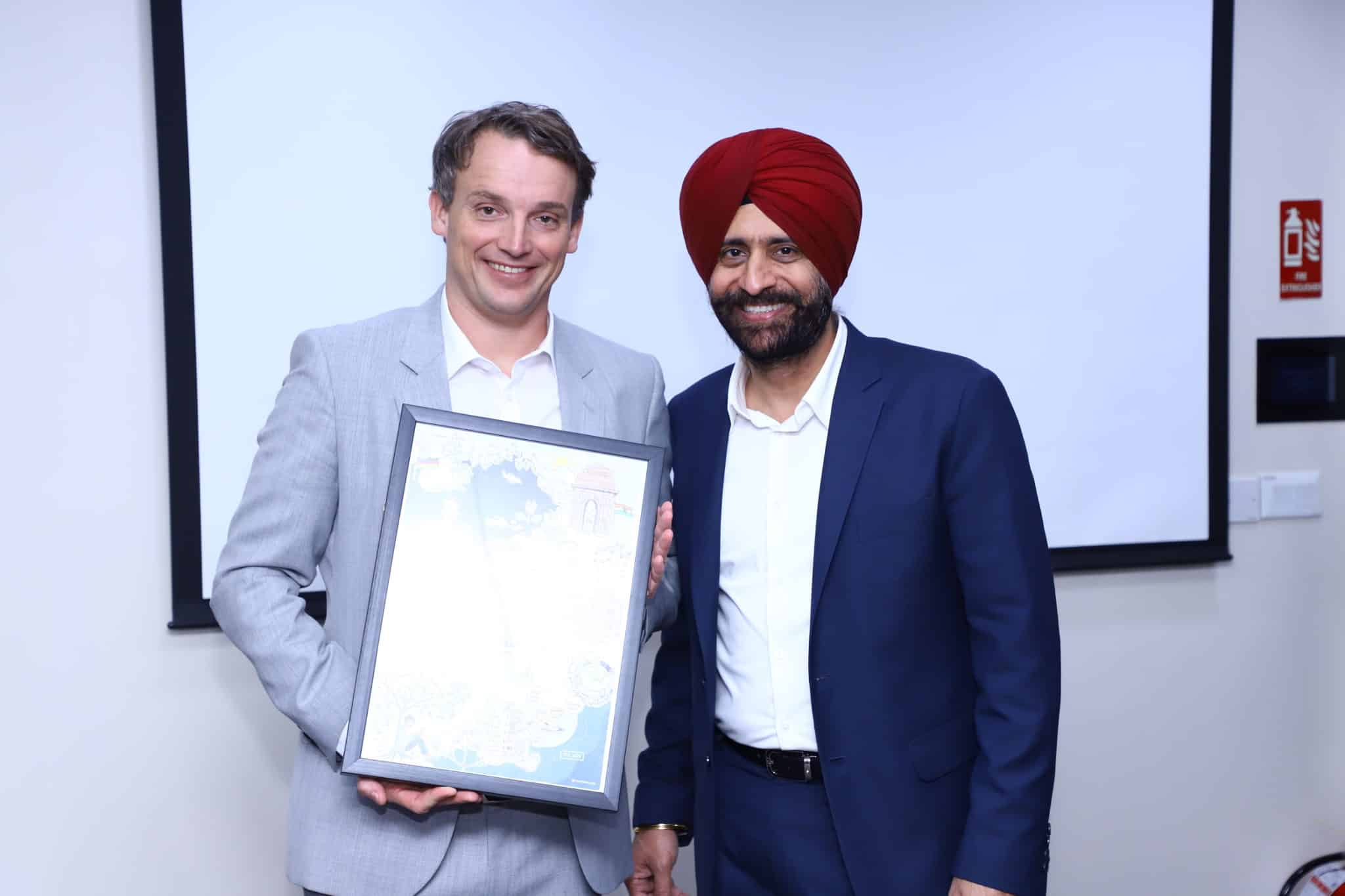 Christian Klein CEO Member Of Executive Board SAP SE With Kulmeet