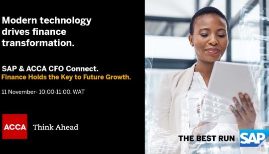 SAP and ACCA CFO Connect – Finance Holds the Key to Future Growth