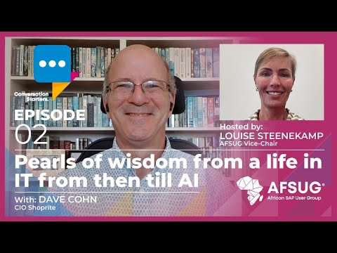 Conversation Starters. | Pearls of Wisdom: from a life in IT, from then till AI