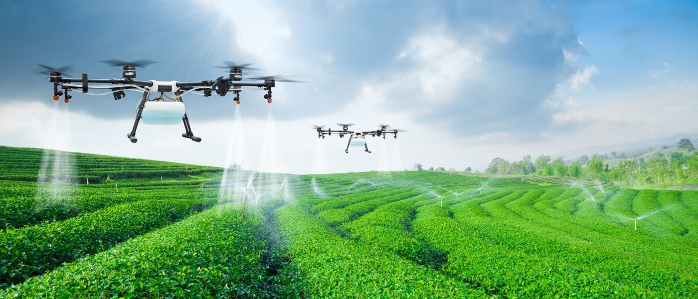 O uso de drones agrícolas oferece resultados positivos para o setor agrícola