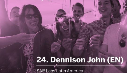SAP Labs Cast 24. Dennison John