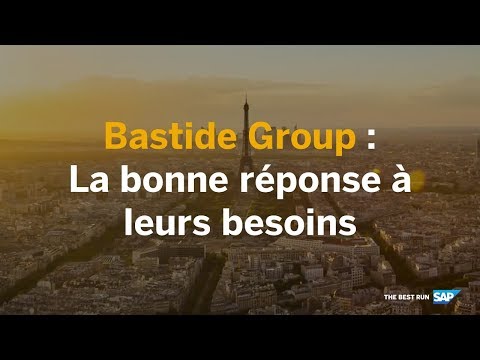 Bastide Group : La bonne réponse à leurs besoins avec SAP Cloud Platform