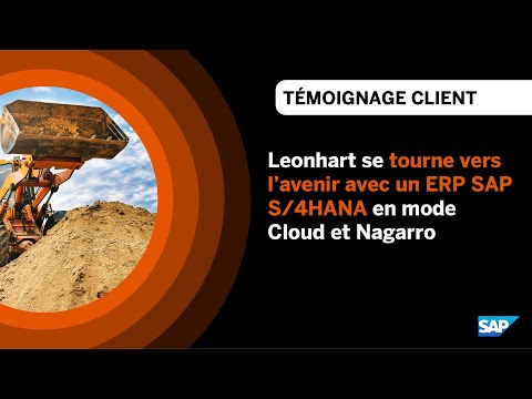 Leonhart se tourne vers l’avenir avec un ERP  SAP S/4HANA en mode Cloud et Nagarro (French)