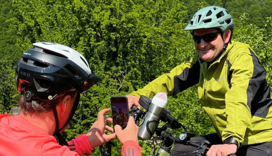 Ride4NetZero: Nachhaltig unterwegs – mit dem E-Bike von Walldorf nach Davos