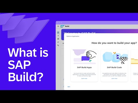 What is SAP Build ? Discover How to Extend and Automate Your Cloud ERP