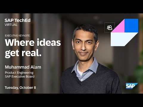 SAP TechEd in 2024 Keynote - Where ideas get real