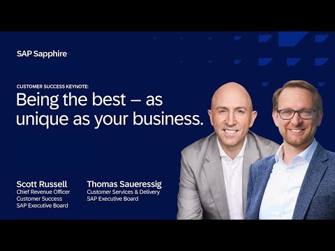 Customer Success Keynote: Being the best – As unique as your business