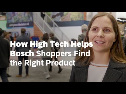 How High Tech Helps Bosch Shoppers Find the Right Product