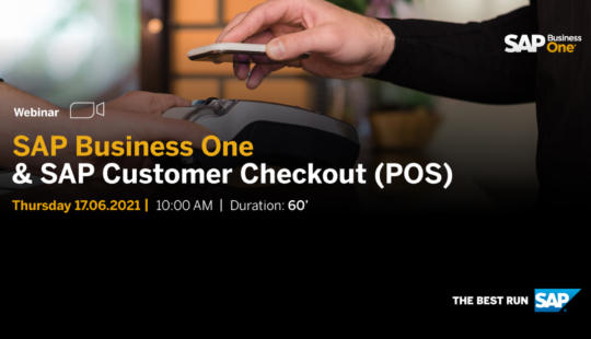 SAP Business One webinar για τη ψηφιοποίηση των επιχειρήσεων μέσω «έξυπνων» και ολοκληρωμένων point-of-sales λύσεων