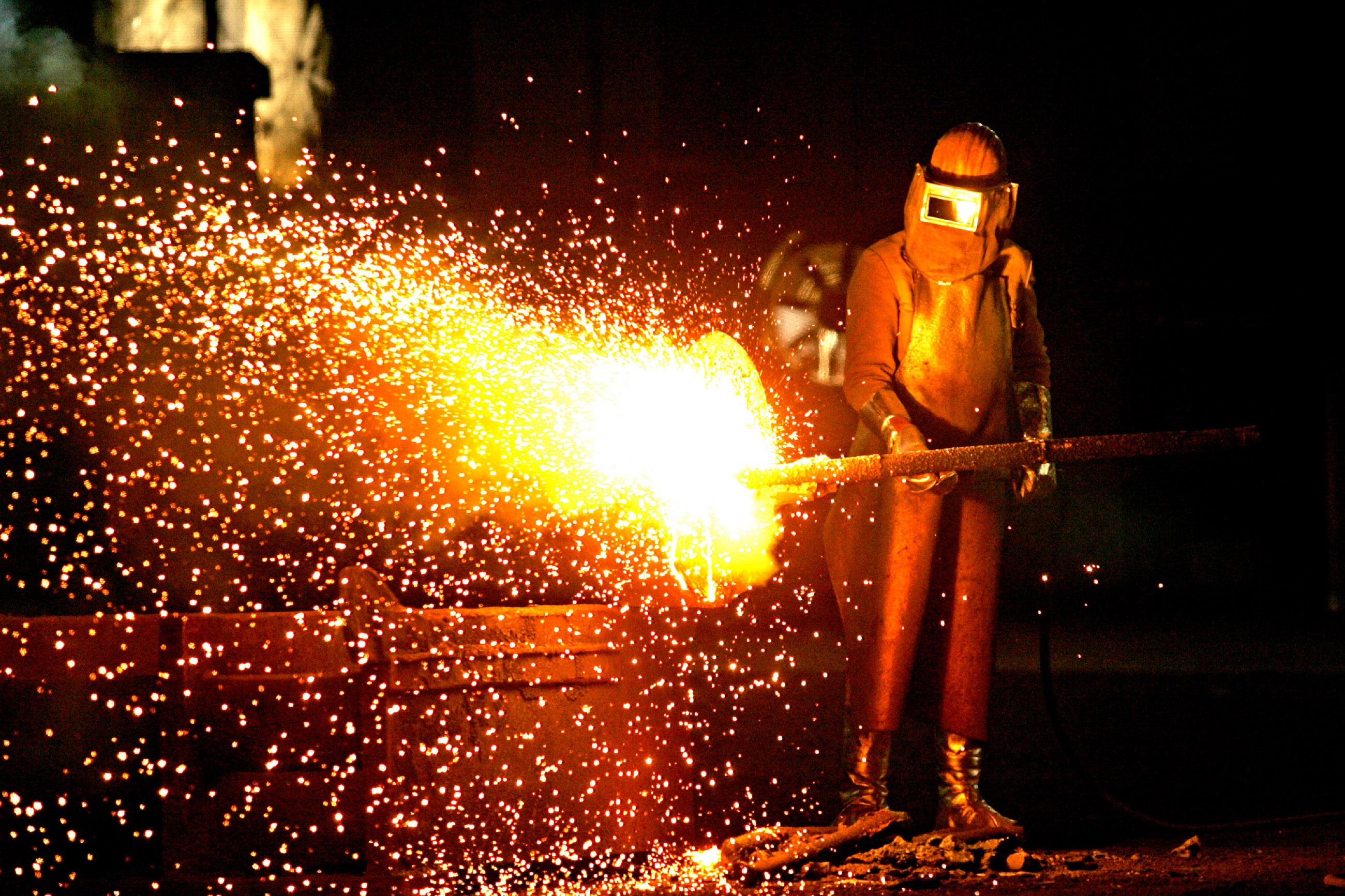 Steel industry worker safety
