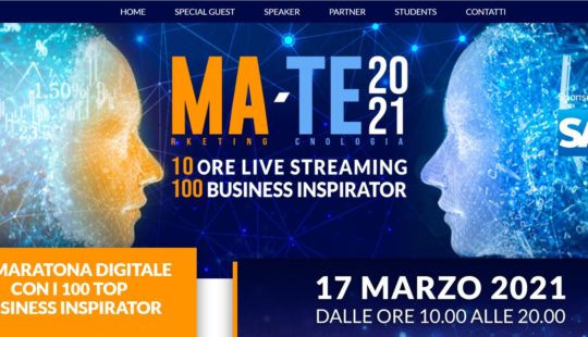 MA-TE 2021: arriva la più grande maratona digitale dedicata  al marketing e alla tecnologia promossa da SAP Italia per mettere  in connessione aziende e studenti universitari