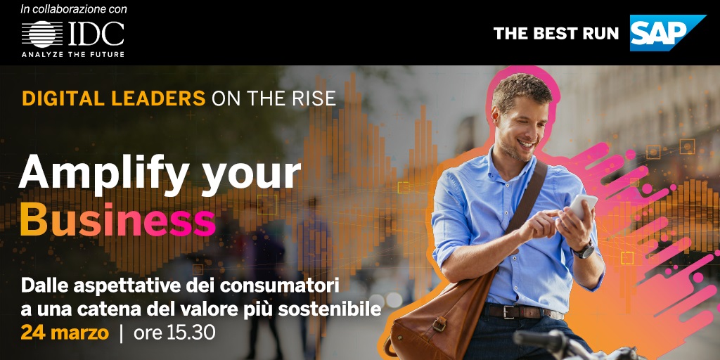 Digital Leaders on the Rise: si rinnova il ciclo di eventi digitali organizzati da SAP per la business community italiana