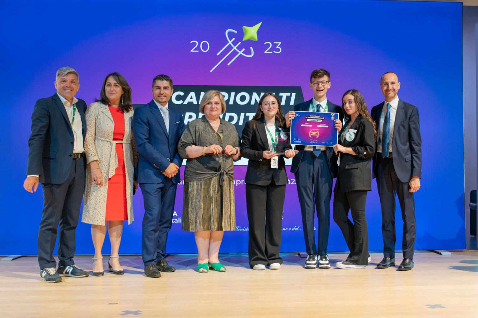 Premio Junior Achievement 2023 SAP News Center Italy