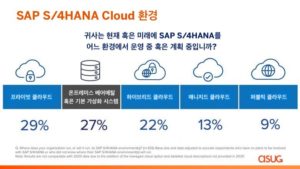 SAP S/4HANA 운영 환경