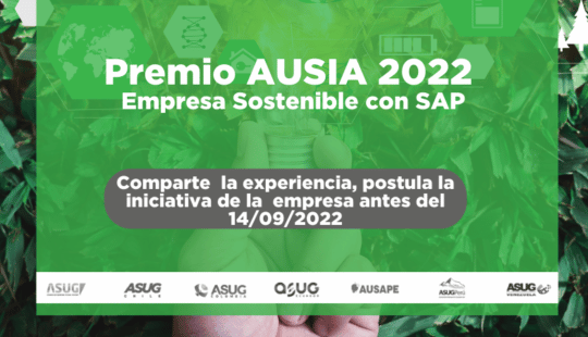 Abrieron las inscripciones al Premio AUSIA Empresa Sostenible con SAP 2022