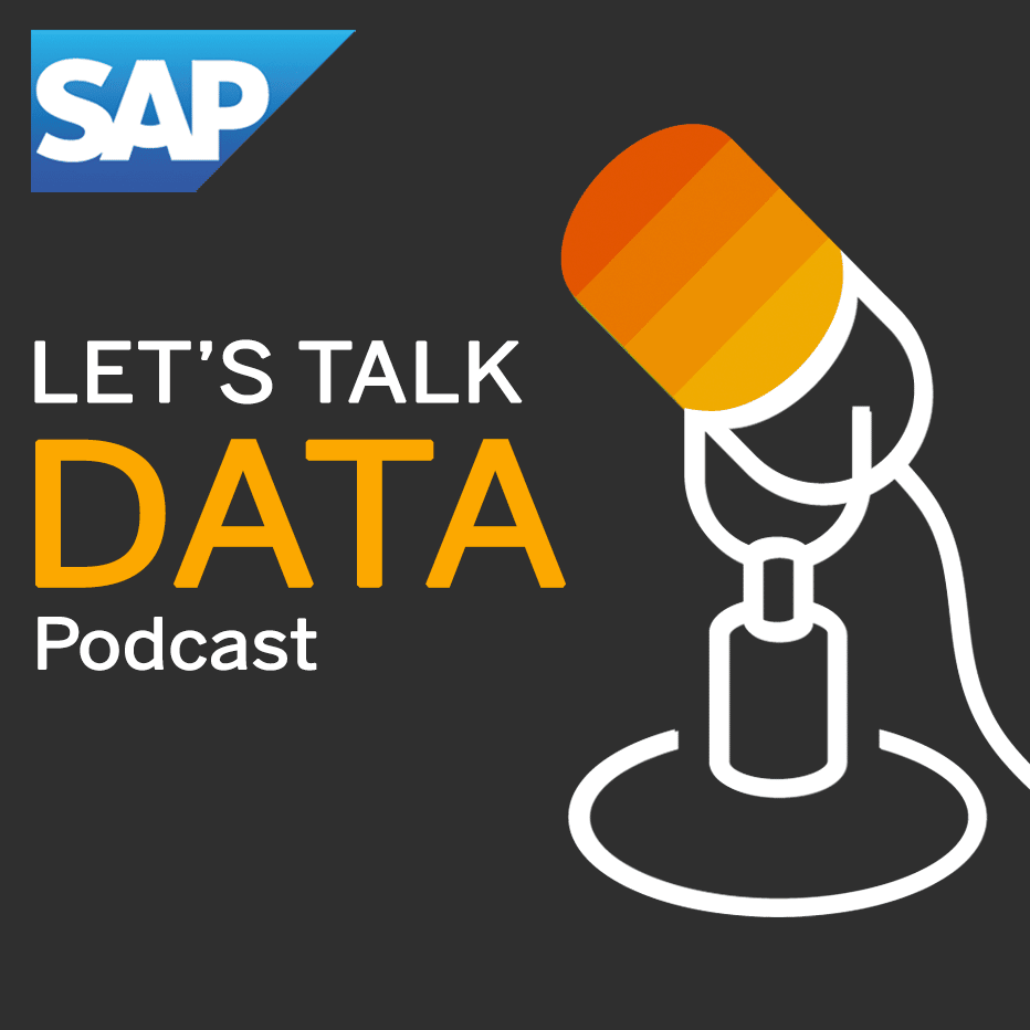 SAP let's talk data podcast logo