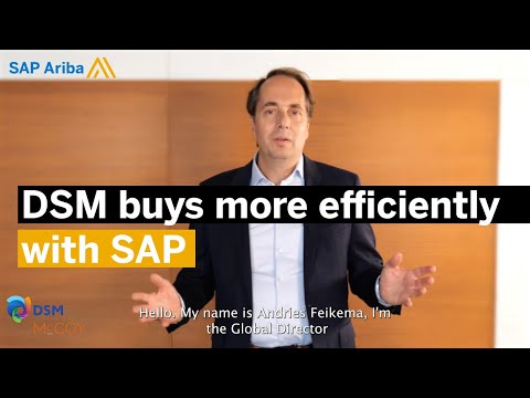 DSM buys more efficiently with SAP Ariba - Concern puts with buy.SMART on business transformation