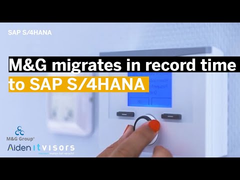 M&G migrates to SAP S/4HANA in record time