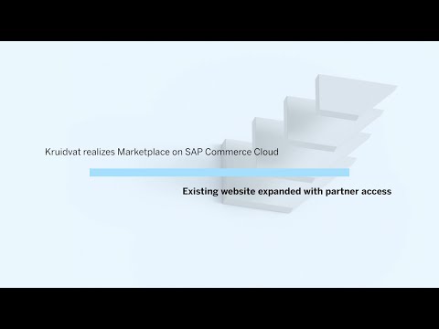 Kruidvat realiseert Marketplace op SAP Commerce Cloud (Dutch)