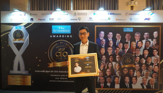 SAP Indonesia Managing Director wins Best CEO Award for driving Digital Transformation 
