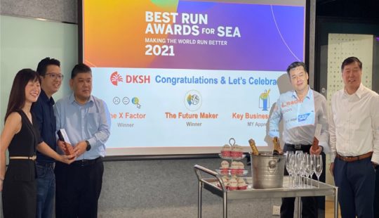 Malaysia’s DKSH Corporate Shared Services Center clinches two SAP regional ‘Best Run’ Awards