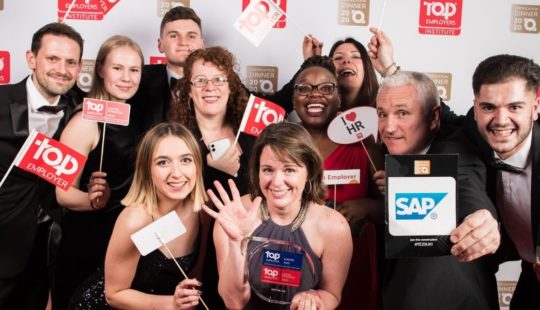 SAP UKI Celebrated As 5th Best Employer In The UK