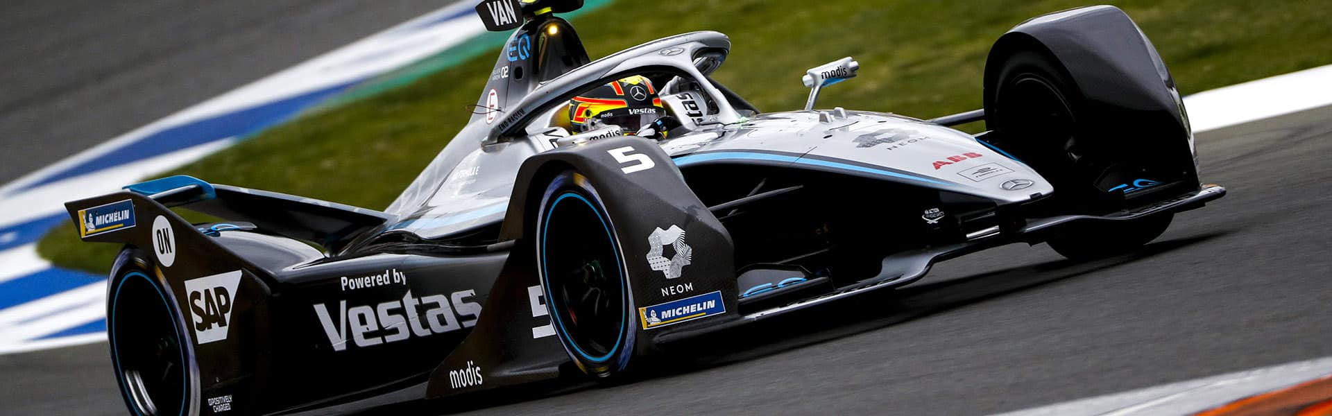 Racing car for Mercedes-EQ Formula E Team