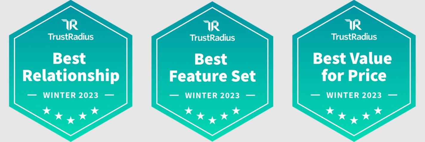 SAP S/4HANA's Winter 2023 TrustRadius "Best Of" awards
