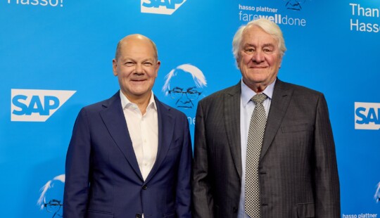 Olaf Scholz Leads Farewell Tributes to Hasso Plattner