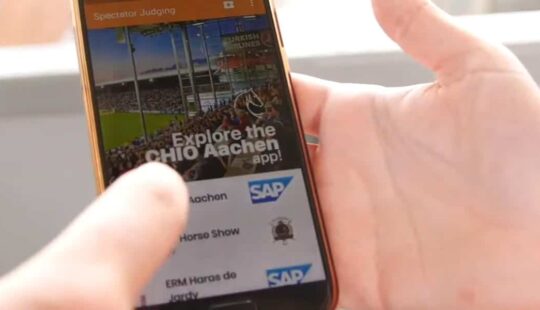 At CHIO Aachen 2019, SAP Technology Offers a Rider’s-Eye View