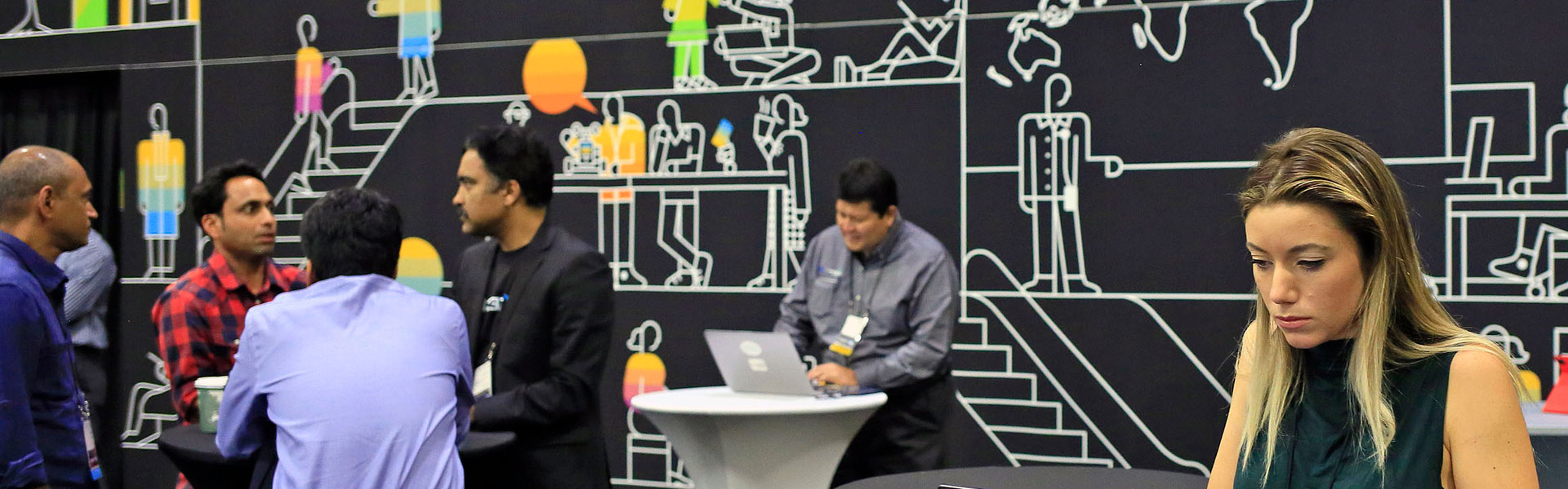 SAP TechEd show floor developers conceptualizing Skill Builder tool for SAP CoPilot