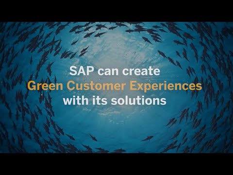 Creating a More Sustainable World with SAP’s focus on Green Customer Experiences