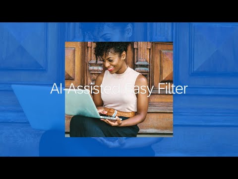 AI-assisted easy filter in SAP S/4HANA Cloud Public Edition