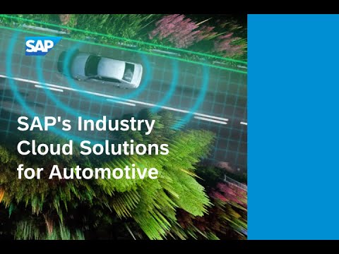 Discover SAP's Industry Cloud Solutions for Automotive | Future Business Models
