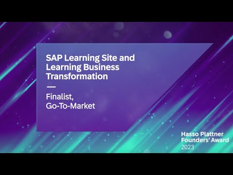 SAP Learning Site and Learning Business Transformation