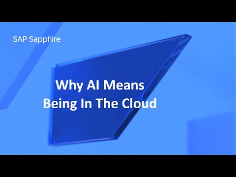 Why AI Means Being In The Cloud