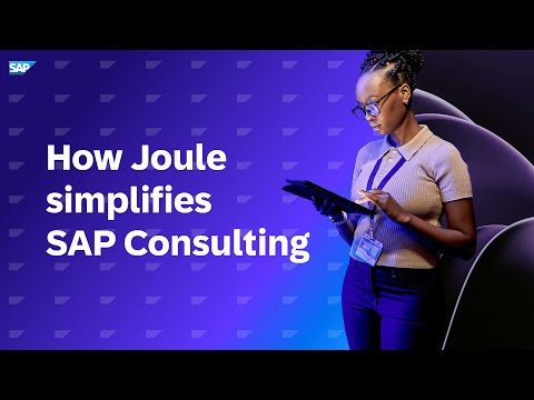 How Joule Simplifies SAP Consulting to Drive Business Transformation