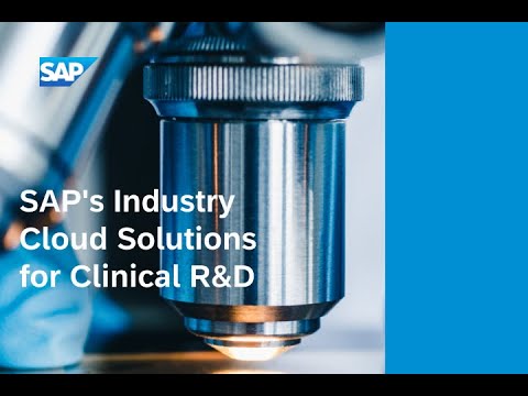 SAP's Industry Cloud Solutions for Clinical R&D | Intelligent Clinical Supply Management