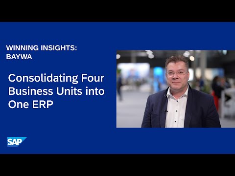 How BayWa is Consolidating Four Business Units into One ERP