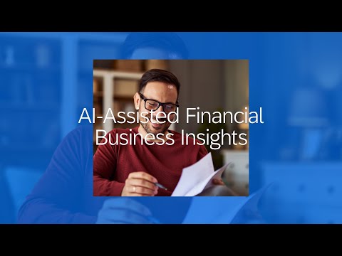 AI-assisted financial business insights in SAP S/4HANA Cloud Public Edition