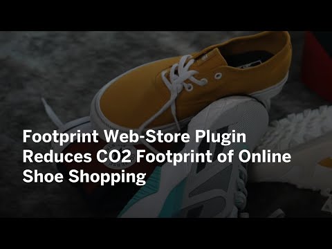 Web-Store Plugin Reduces CO2 Footprint of Online Shoe Shopping