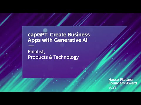 capGPT: Create Business Apps With Generative AI