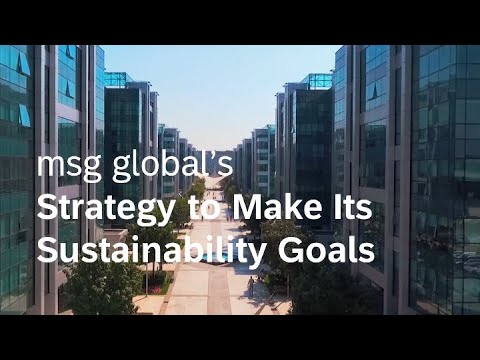 msg global’s High-Tech Strategy to Make Its Sustainability Goals