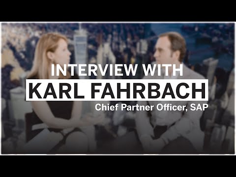 Interview with Karl Fahrbach, Chief Partner Officer, SAP