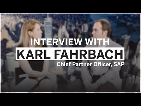 Interview With Karl Fahrbach, Chief Partner Officer, SAP