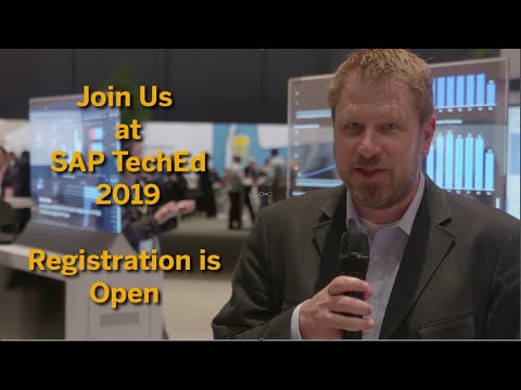 Thomas Grassl wants to meet you at SAP TechEd 2019